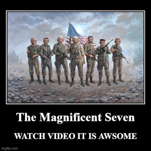 Episode 1004: GATEHOUSE 3 VIDEO TIME MACHINE - AWSOME- THE MAGNIFICENT SEVEN - Patriotic Art by Jon McNaughton