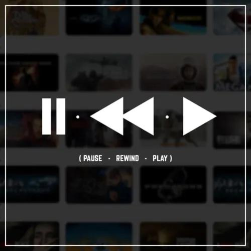 (Pause · Rewind · Play)