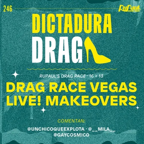 USA 16x13 - Drag Race Vegas LIVE! Makeovers (con @gaycosmico)
