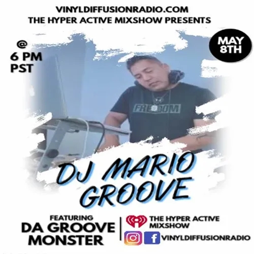 Live Broadcast The Hyper Active Mixshows Dj Mario Groove 5-8-2022
