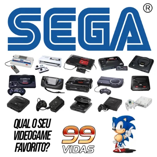 99Vidas 607 - Meu Videogame Favorito (SEGA)