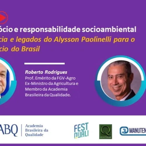Live "Importância e legados de Alysson Paolinelli para o agronegócio do Brasil"