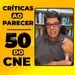 CRÍTICAS AO PARECER 50 DO CNE