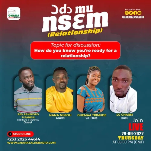 How do you know you're ready for a relationship? - Odo Mu Nsem