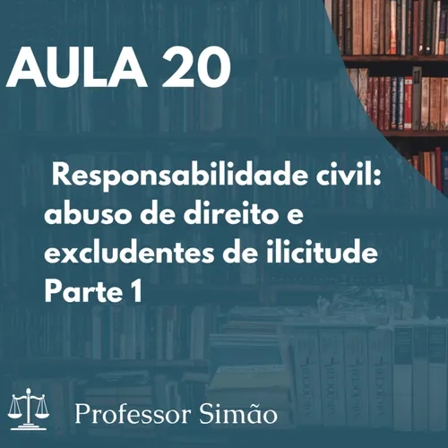 Curso de TGDP - Aula 20 – Responsabilidade civil: abuso do direito e excludentes de ilicitude – Parte 1