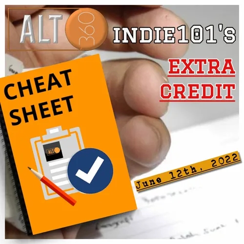 INDIE101's Extra Credit Cheat Sheet for June 12th, 2022
