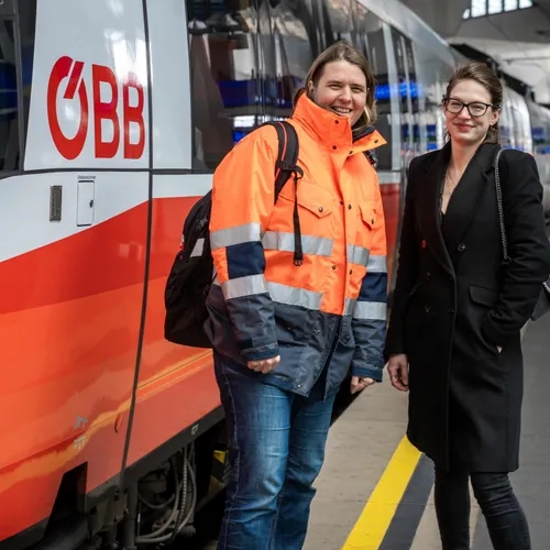 #ÖBBzuGast Frauen am Zug - Berufsalltag und Klischee in nicht klassischen Frauen-Berufen