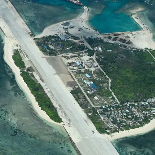 A Remote Island Outpost that is Part of a Geopolitical Fight