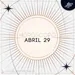 Horóscopo del día | 29 de abril de 2024