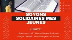 soyons solidaires  mes Jeunes