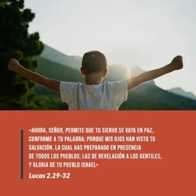 76 Reflexiones - ¿Puedes ver la luz de navidad? (Lucas 2.29-32)