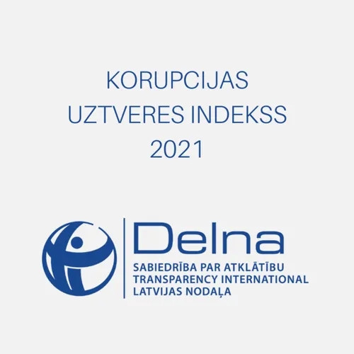 Korupcijas uztveres indeksa 2021 Latvijas rezultāti