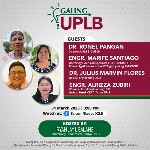 Galing UPLB Ep. 107 (31 March 2023)
