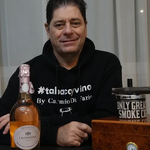 #tabacoyvino by Carmelo Di Fazio: Una delicia... La Gioiosa Prosecco Rosé Millesimato 2020.