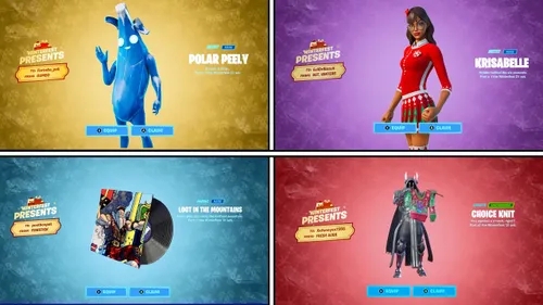 Day 4: Fortnite Leaks, Winterfest Challenge Day 9, and Item Shop Showcase, (December 23, 2021)