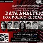 Day 5 | Data Analytics for Policy Research | A 6-Week Immersive Online Hands-On Certificate Training Course | #WebPolicyLearning IMPRI