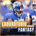 Laboratorio Fantasy - Fantasy Football en Español - Waivers Semana 10 para tu Fantasy #AdiosMercado #RDE