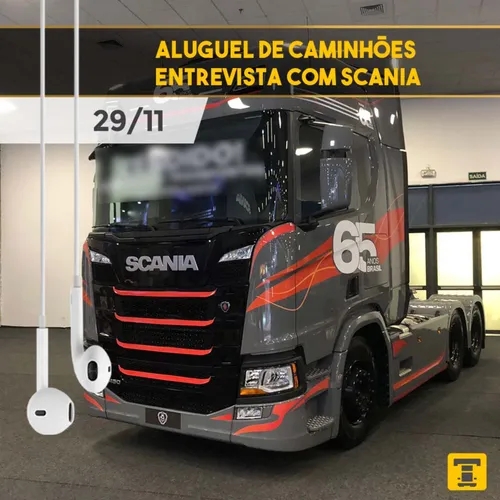 Aluguel de caminhões - Entrevista com Scania - Papo de Boleia