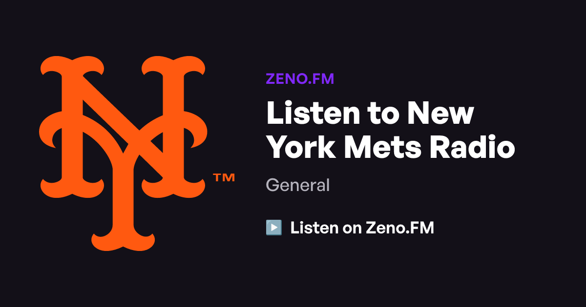 Listen to New York Mets Radio | Zeno.FM